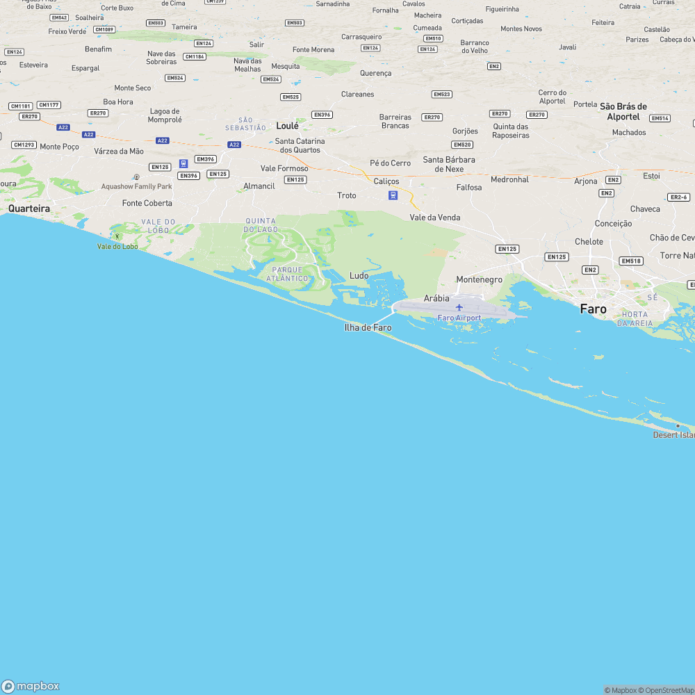 Maps of Lagos & Algarve