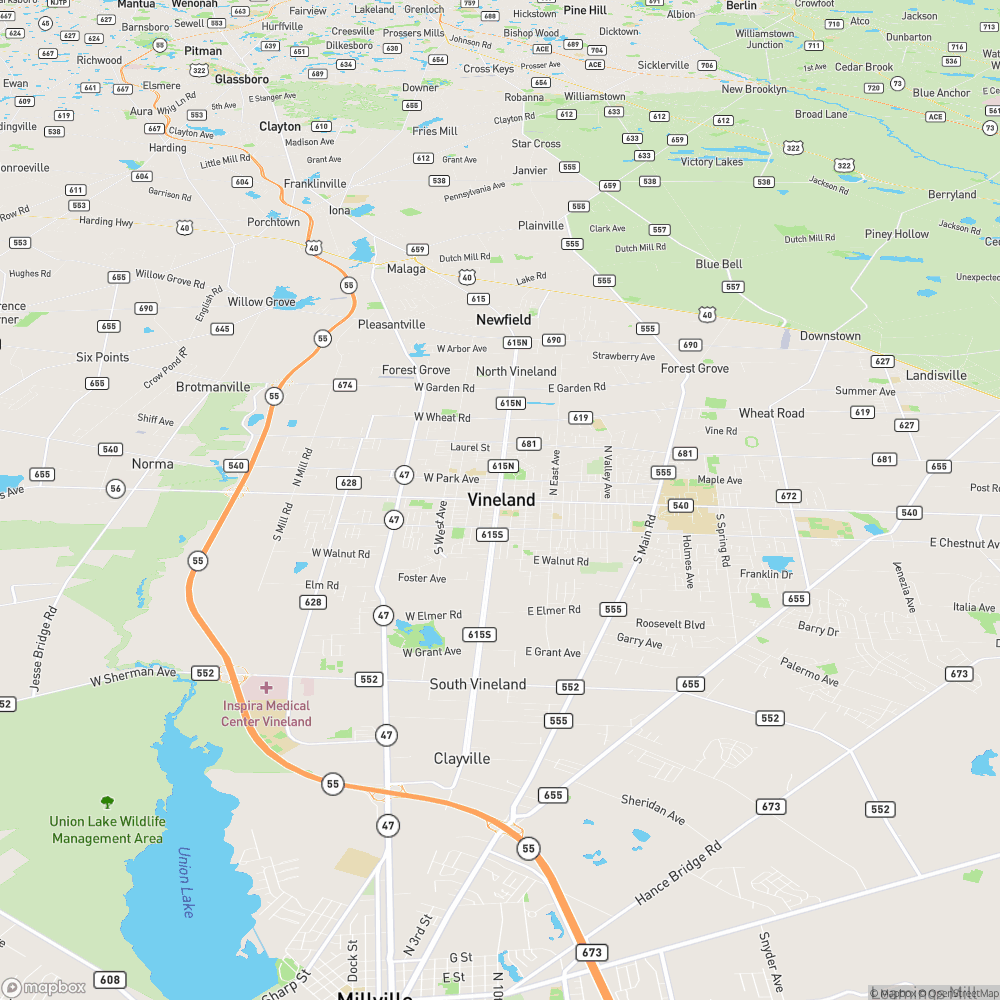 Best Neighborhoods in Vineland