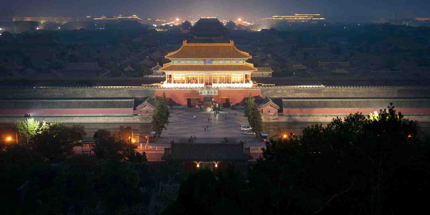 Background image of Beijing