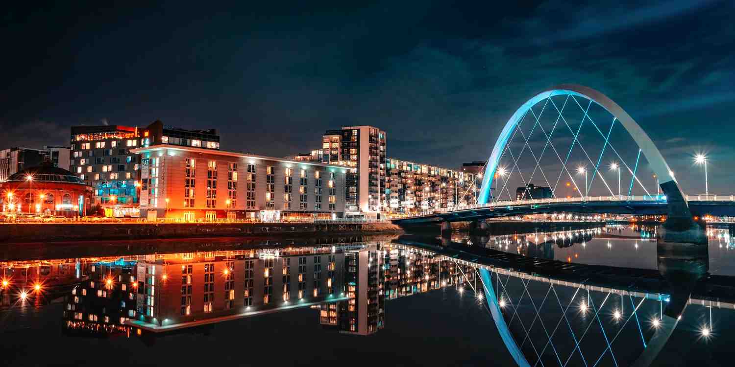 Background image of Glasgow