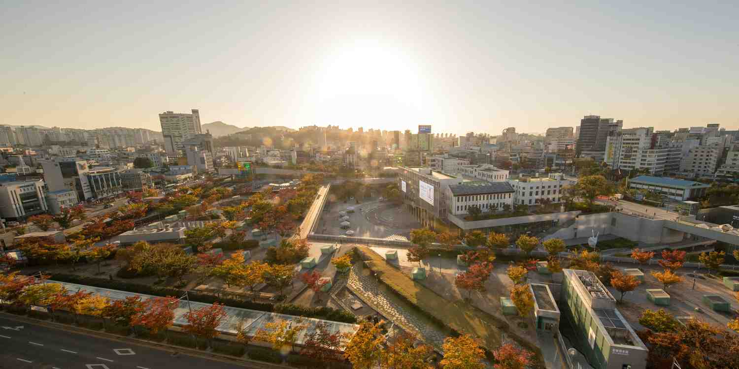 Background image of Gwangju