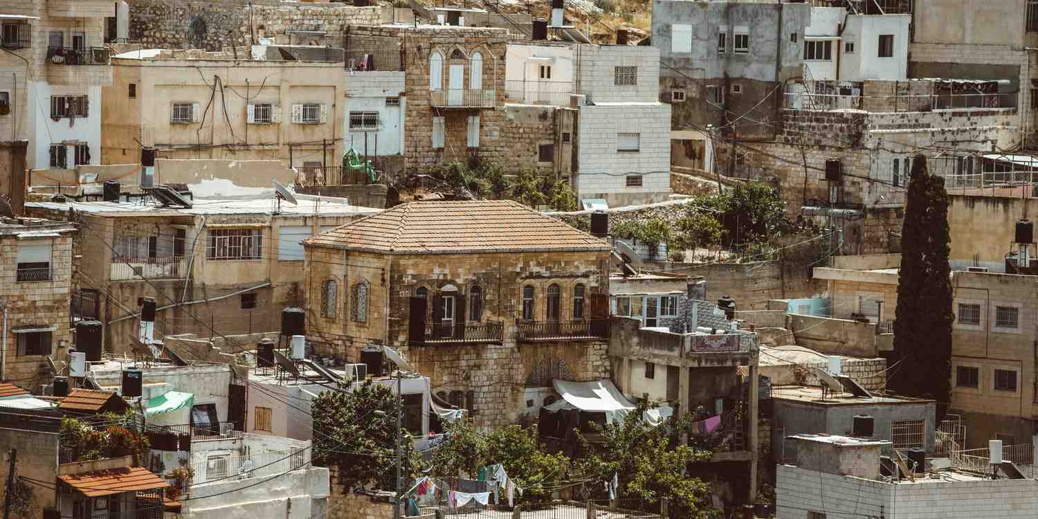 Background image of Jerusalem