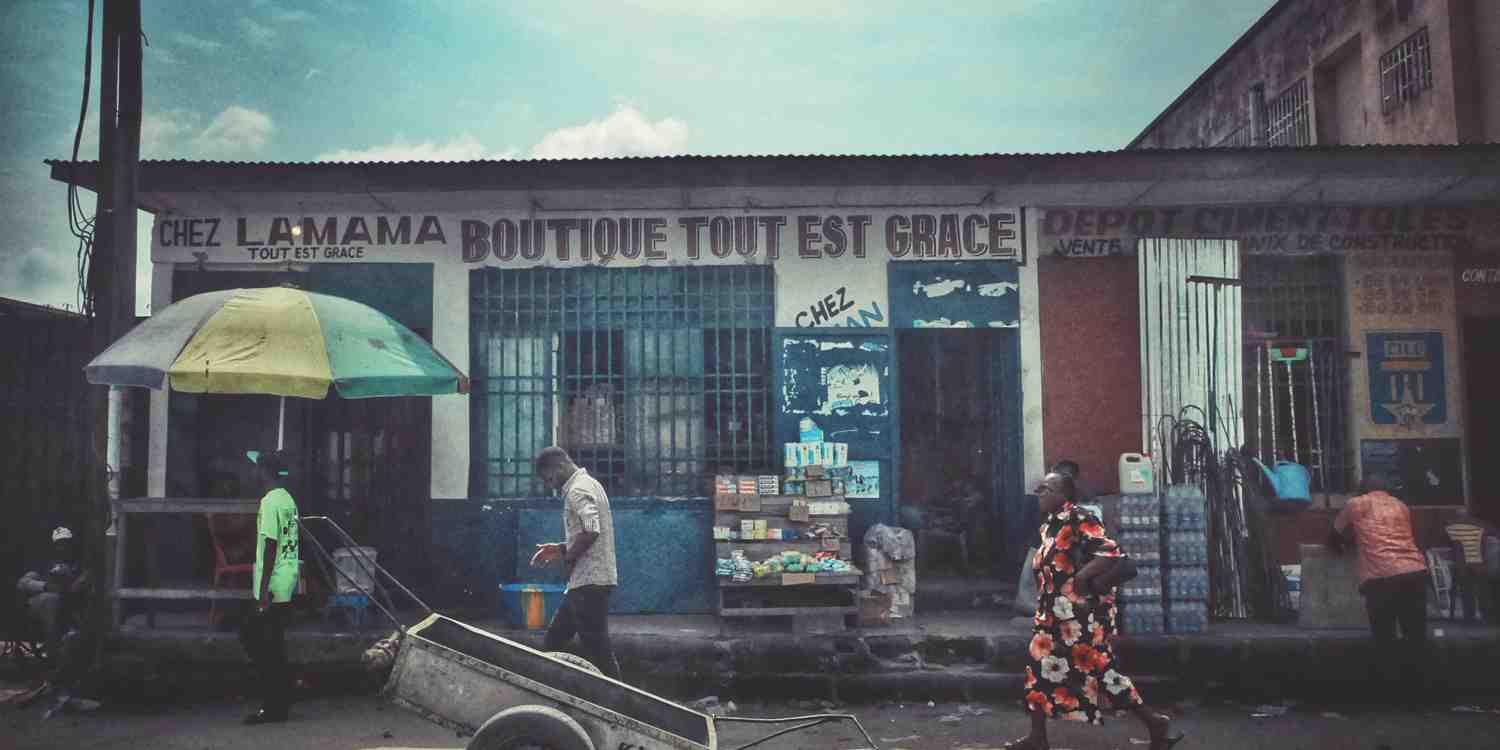 Background image of Kinshasa