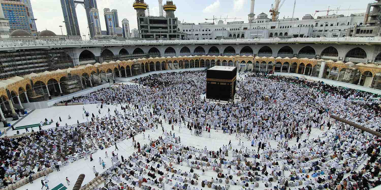 Background image of Mecca