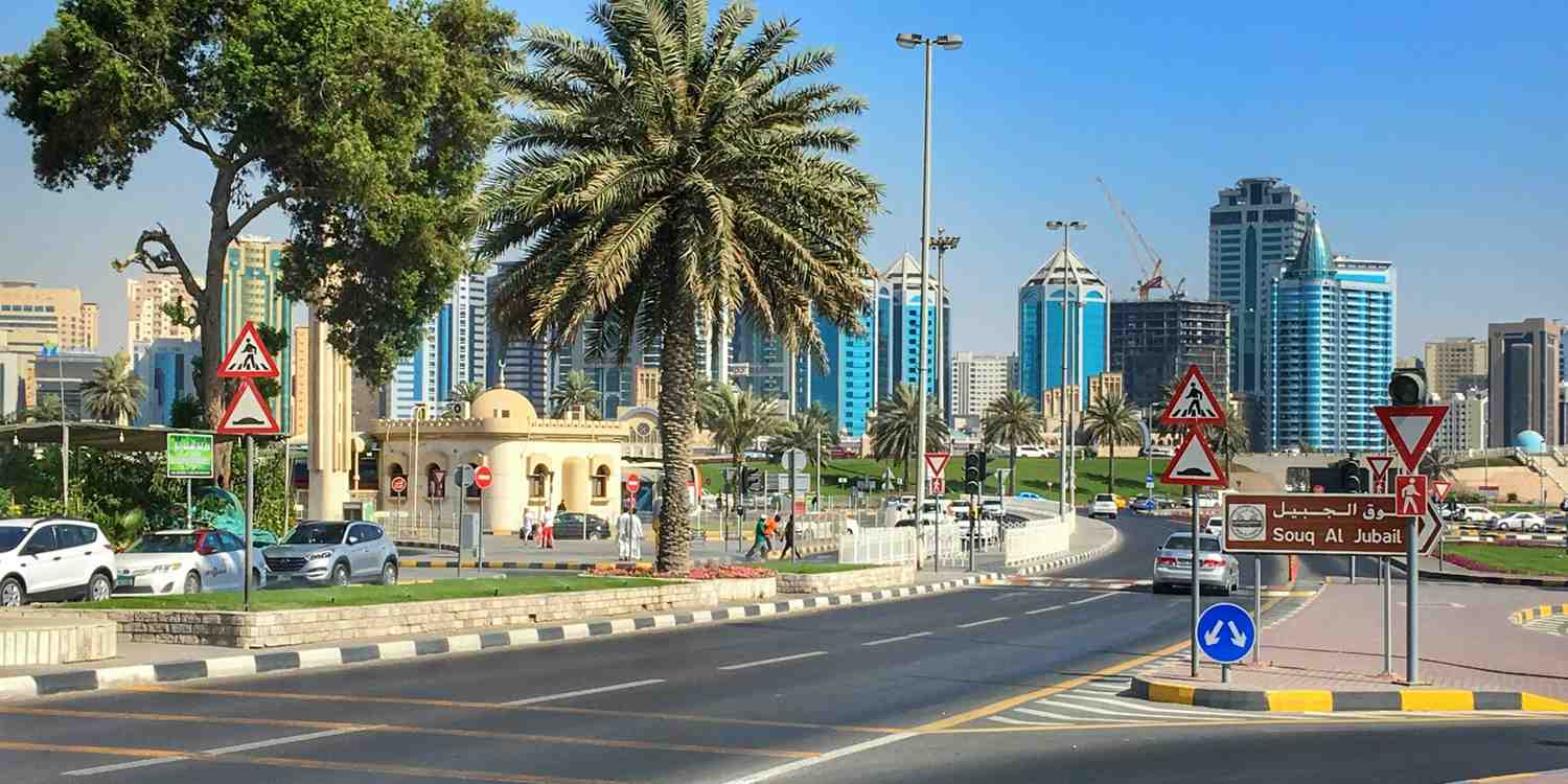 Background image of Sharjah