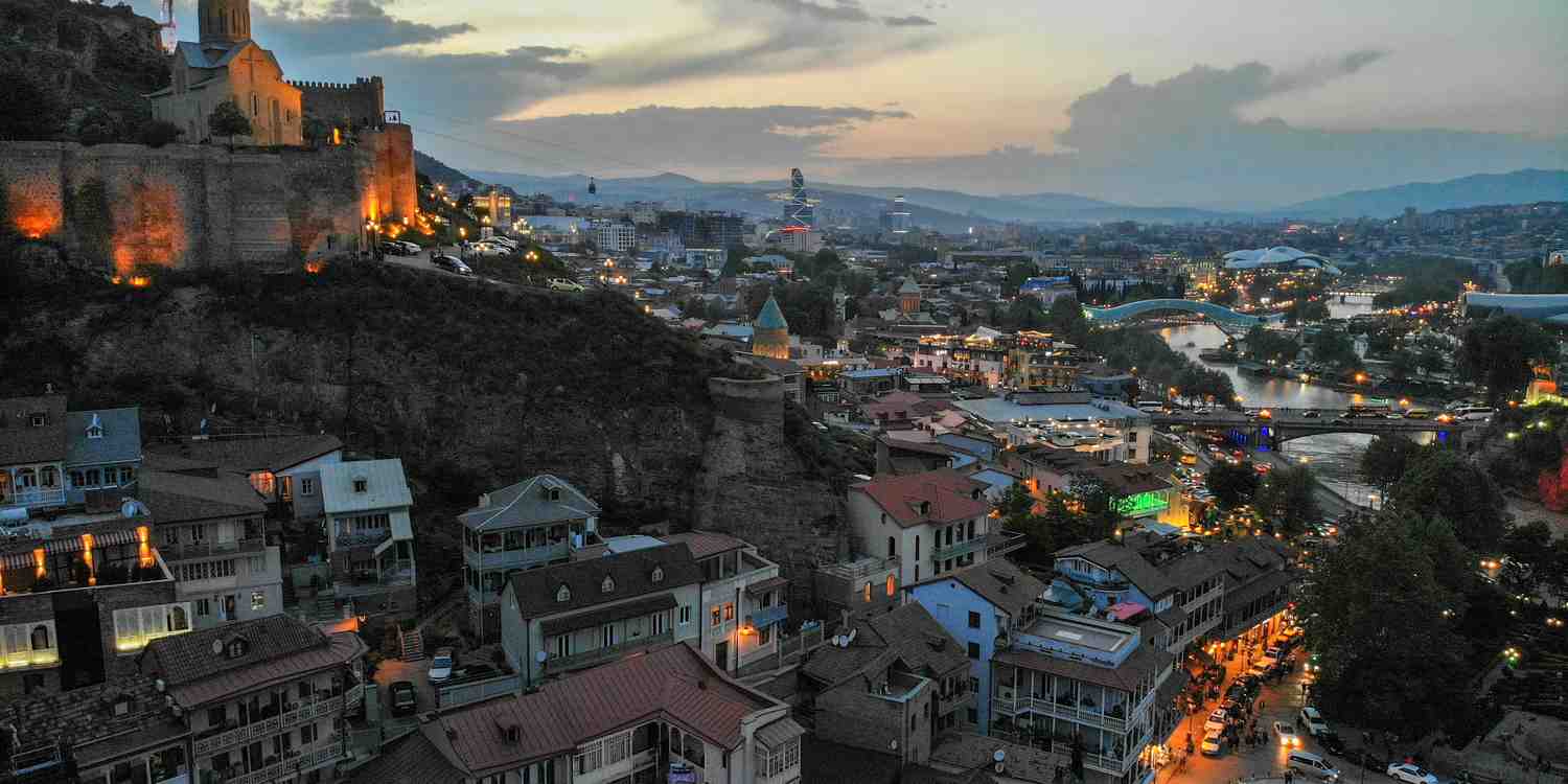 Background image of Tbilisi