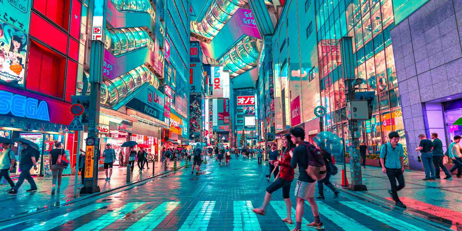 Background image of Tokyo