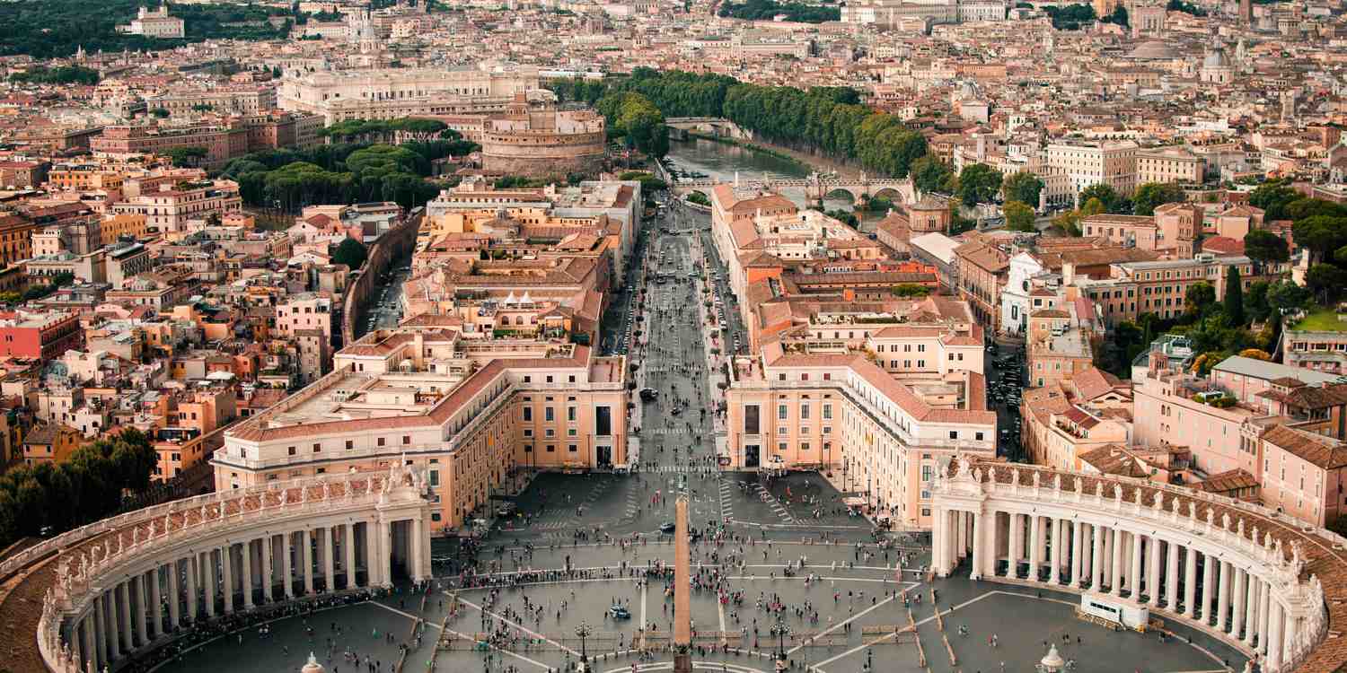 Background image of Vatican City