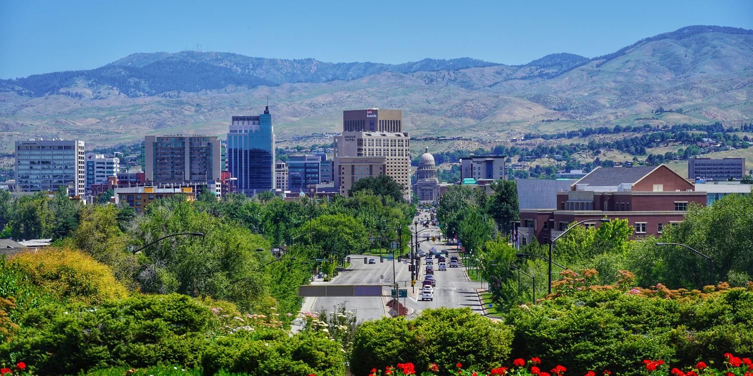 Background image of Boise