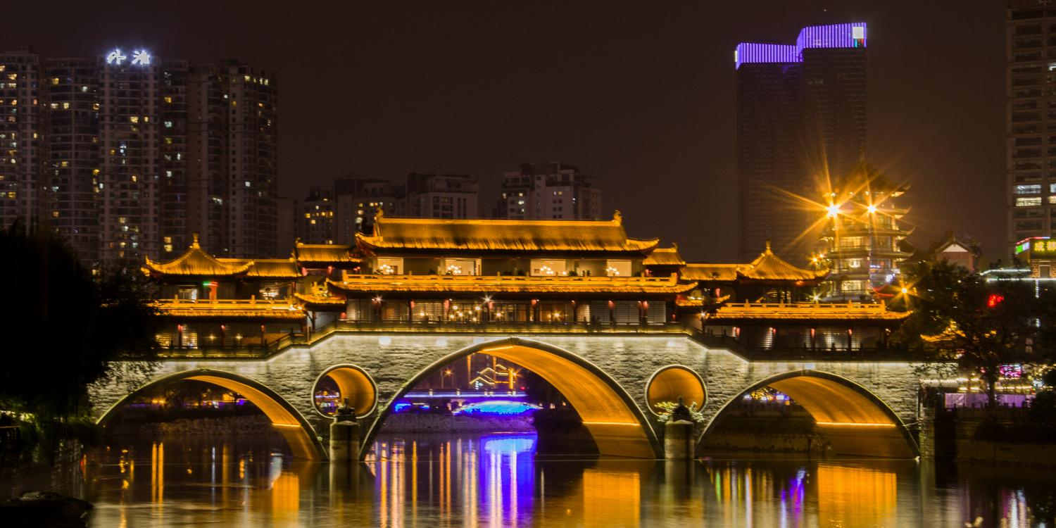 Background image of Chengdu