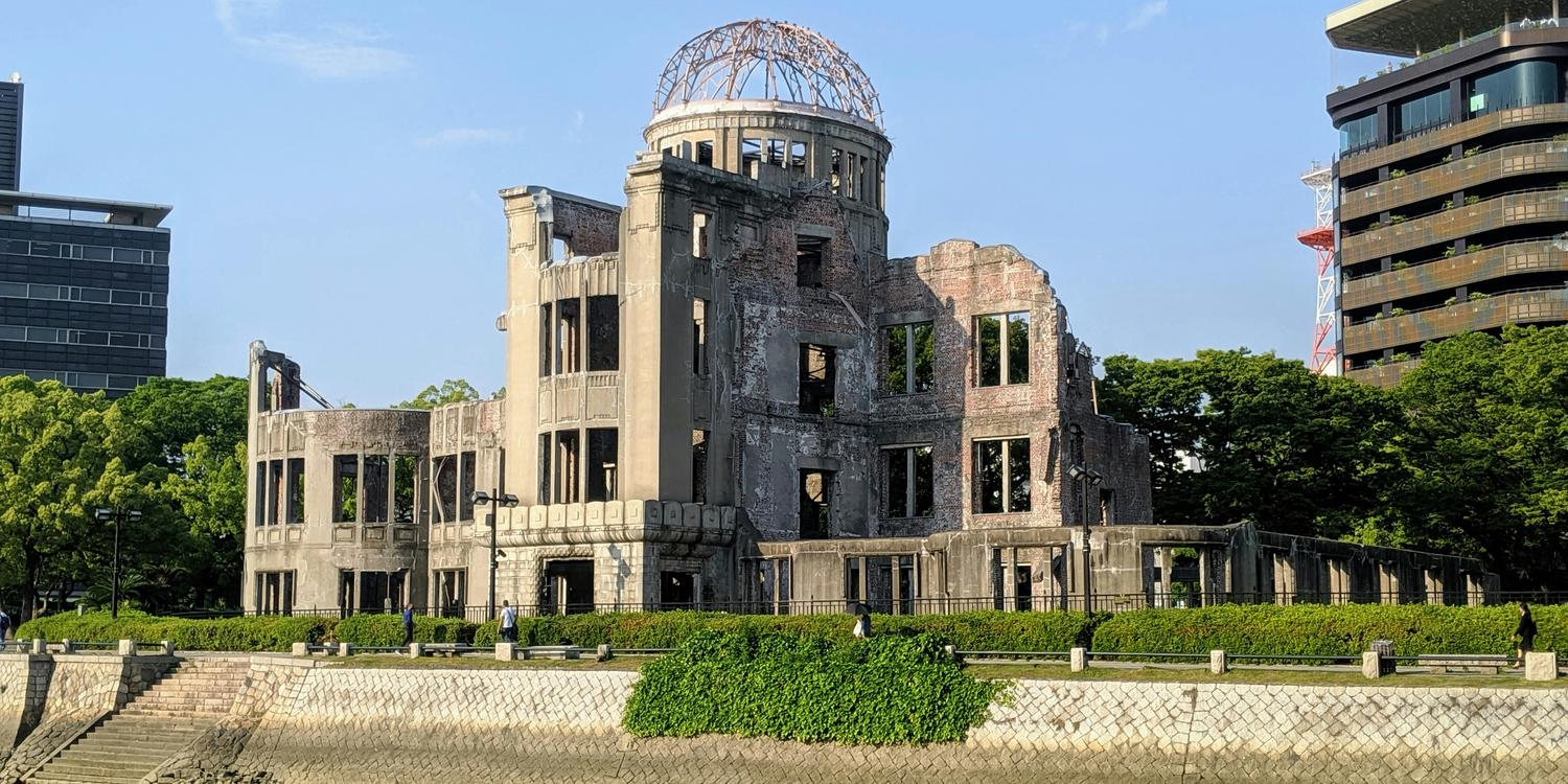 Background image of Hiroshima