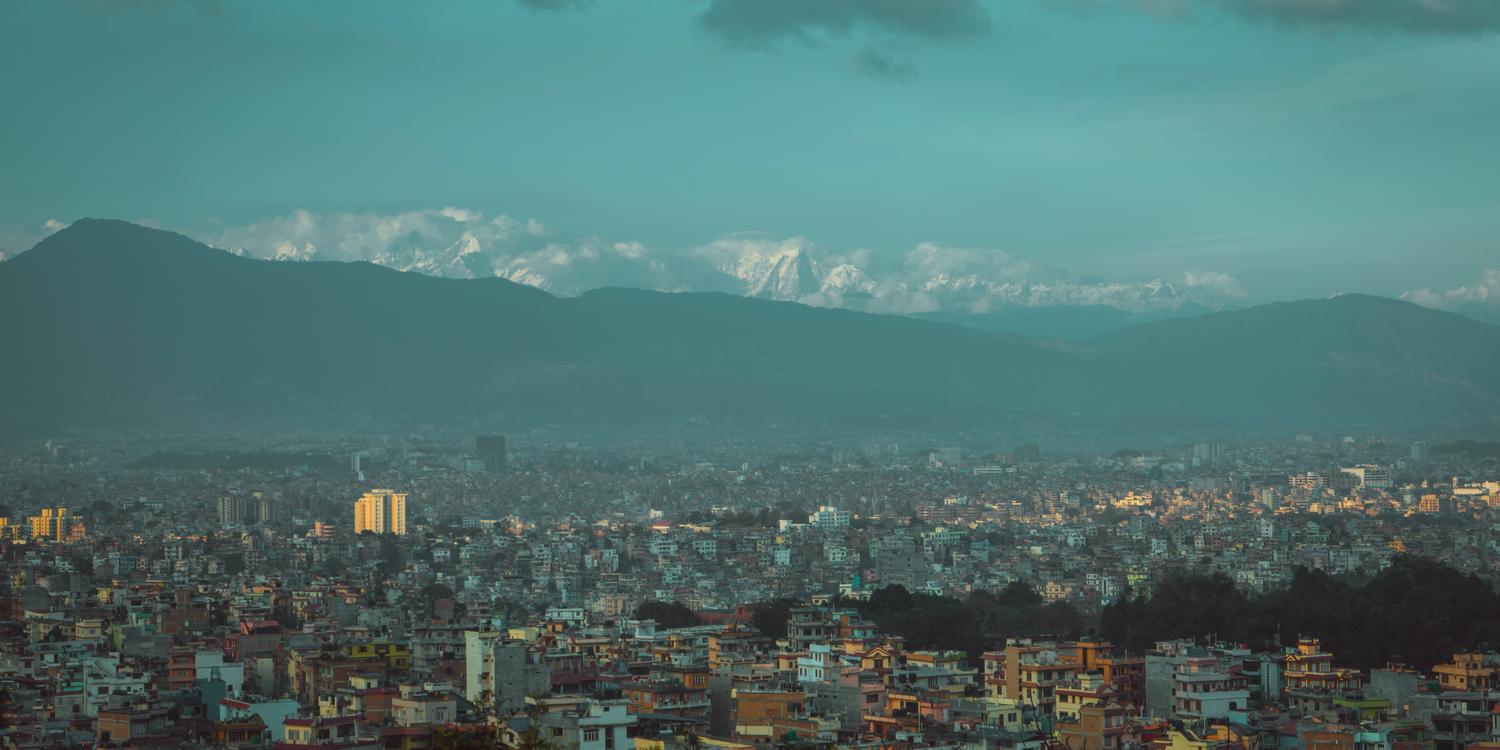 Background image of Kathmandu