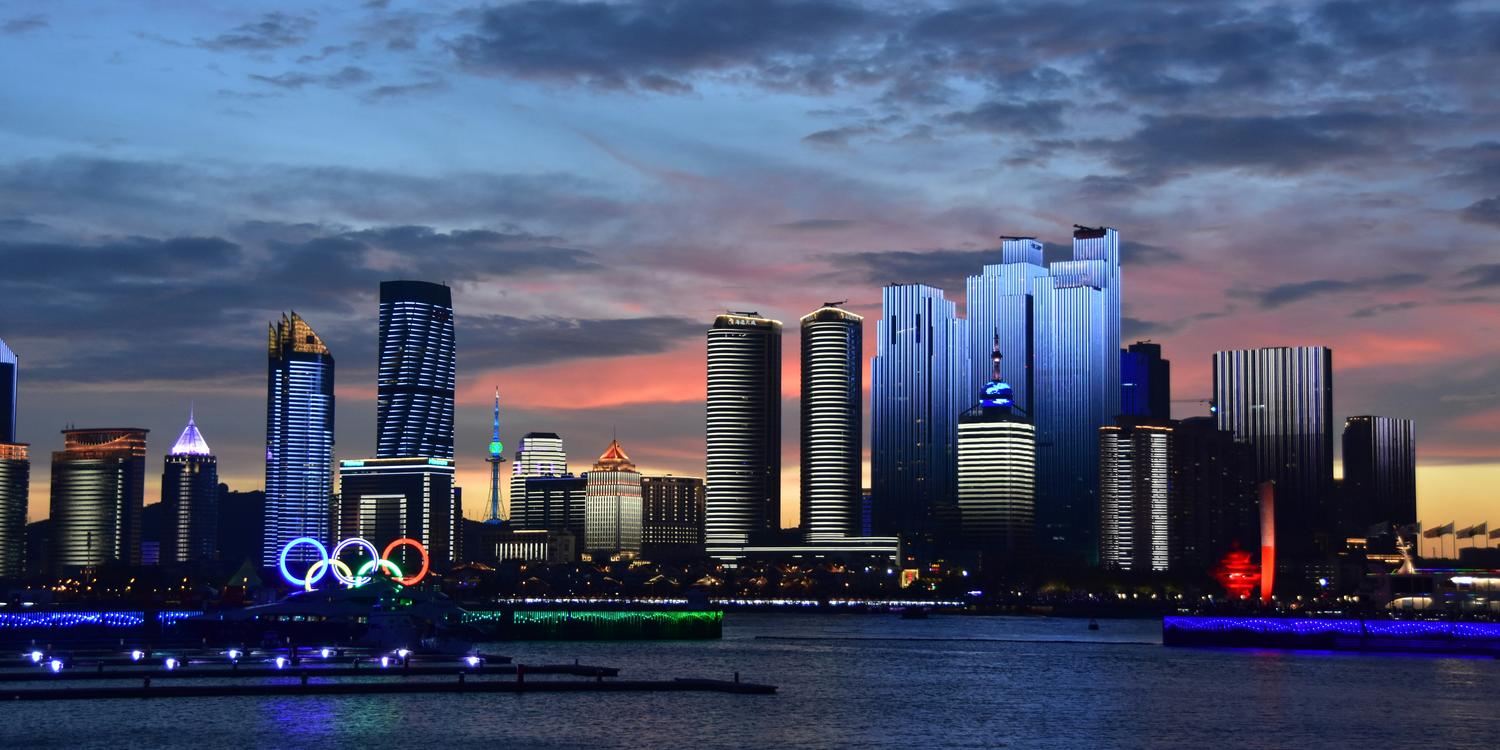Background image of Qingdao