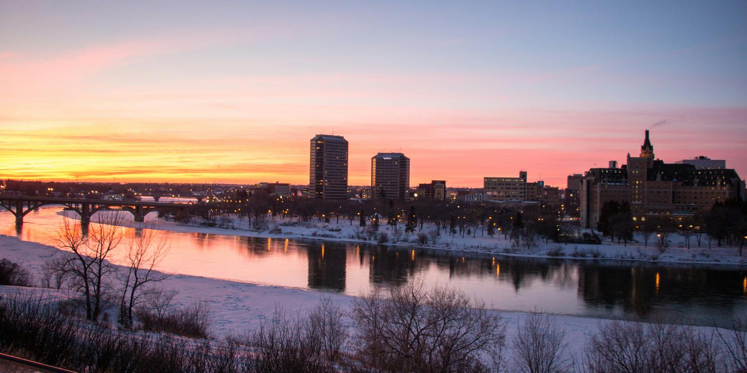 Background image of Saskatoon