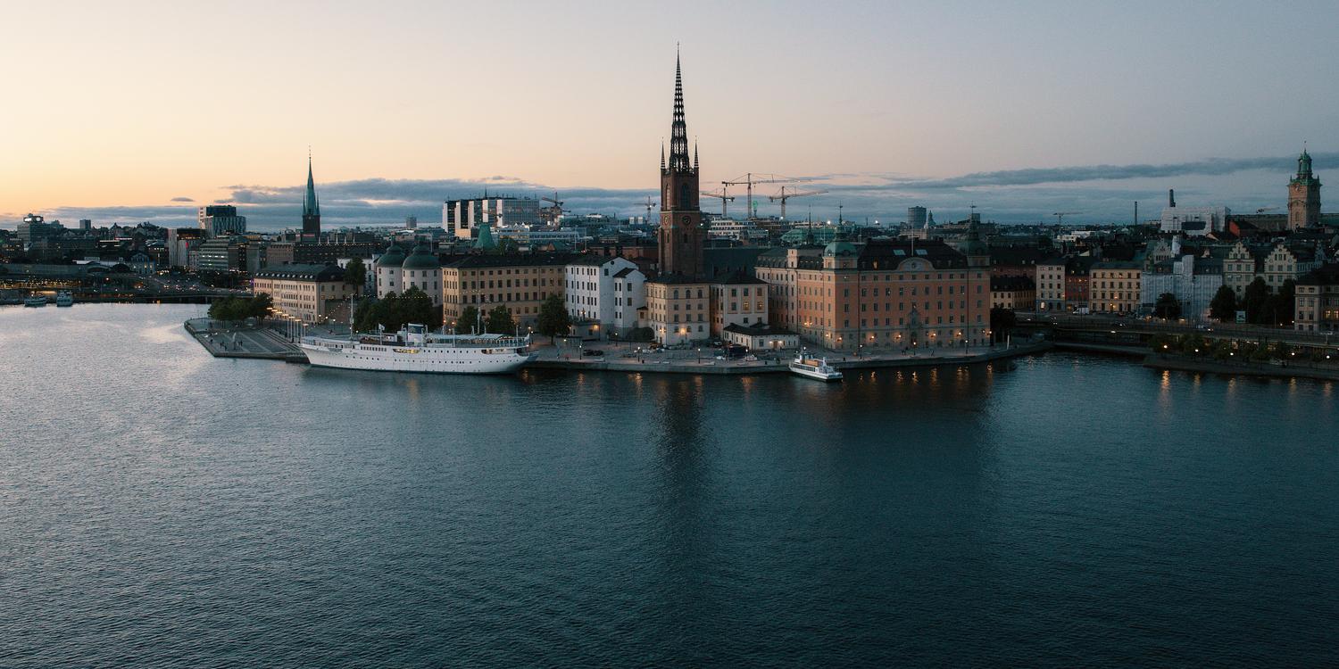 Background image of Stockholm