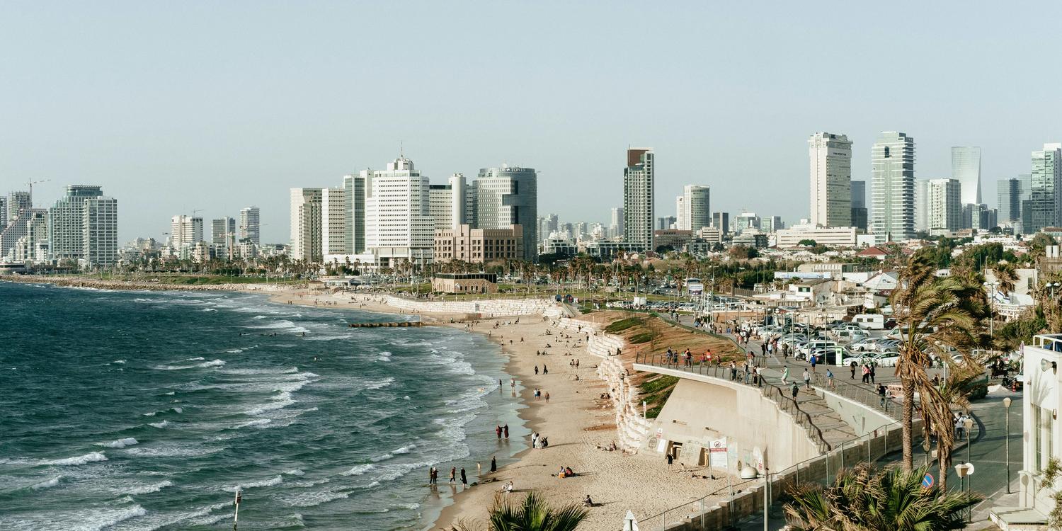 Background image of Tel Aviv