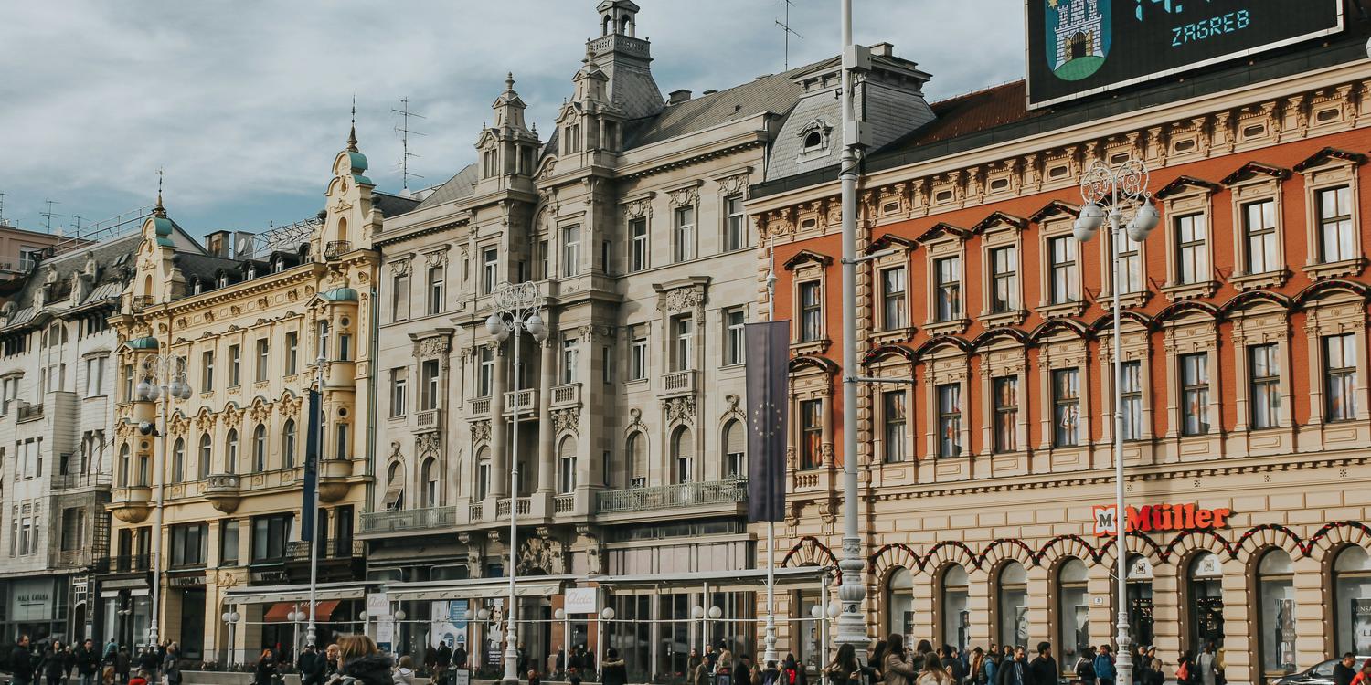 Background image of Zagreb